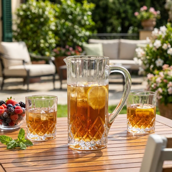 RCR Opera Mugge 1.2 Liter Glas0318 by RCR Glas color Svart
