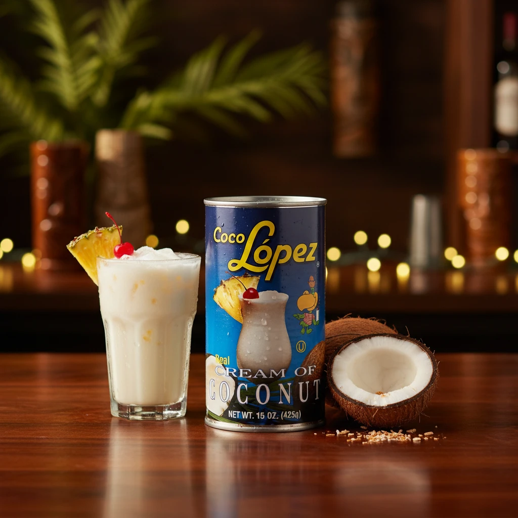 Coco Lopez kokoskrem 425g lopez by Beaumont color Svart