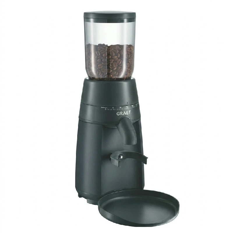Kaffekvern, beholder 250 g, 24 innstillinger GRCM702EU by Graef color Svart