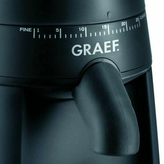 Kaffekvern, beholder 250 g, 24 innstillinger GRCM702EU by Graef color Svart