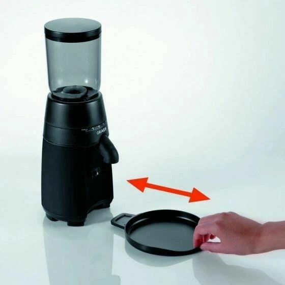 Kaffekvern, beholder 250 g, 24 innstillinger GRCM702EU by Graef color Svart