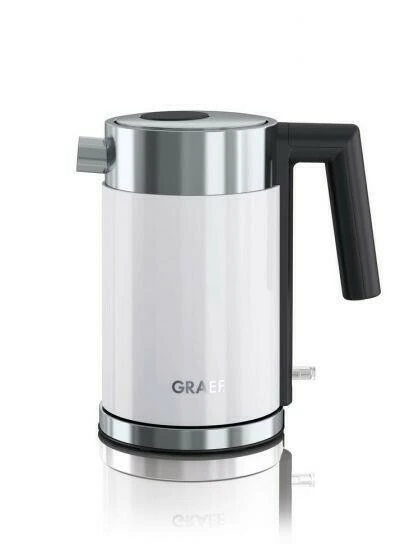 Vannkoker, 1,0L, Av/På Hvit GRWK401EU by Graef color Vit