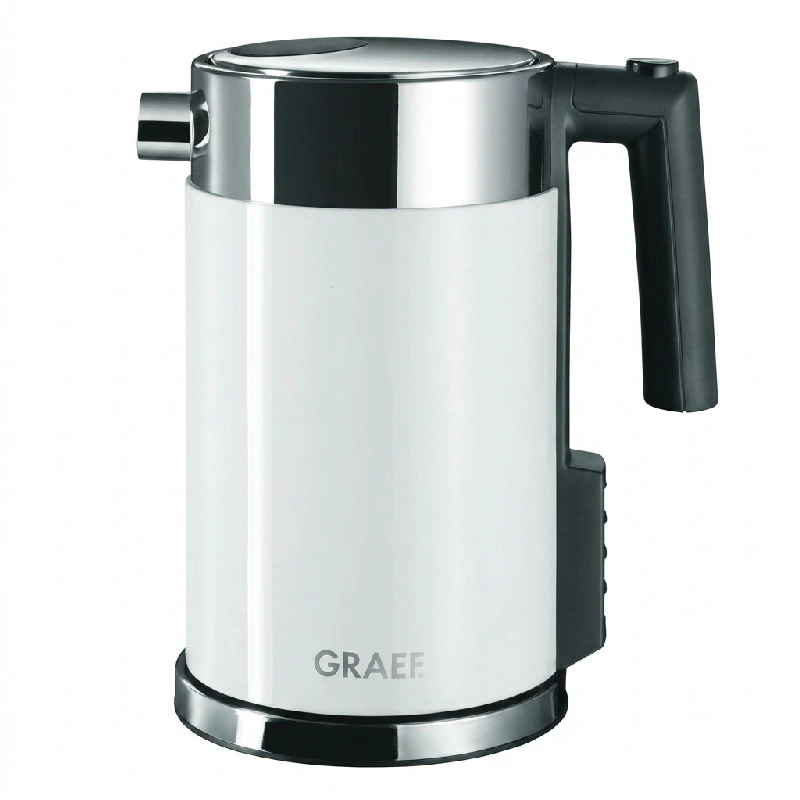 Vannkoker 1,5L med temperaturinnstilling, hvit GRWK701EU by Graef color Vit