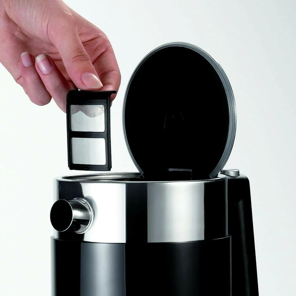 Vannkoker 1,5 l med temperaturkontroll og barnesikring GRWK702EU by Graef color Svart