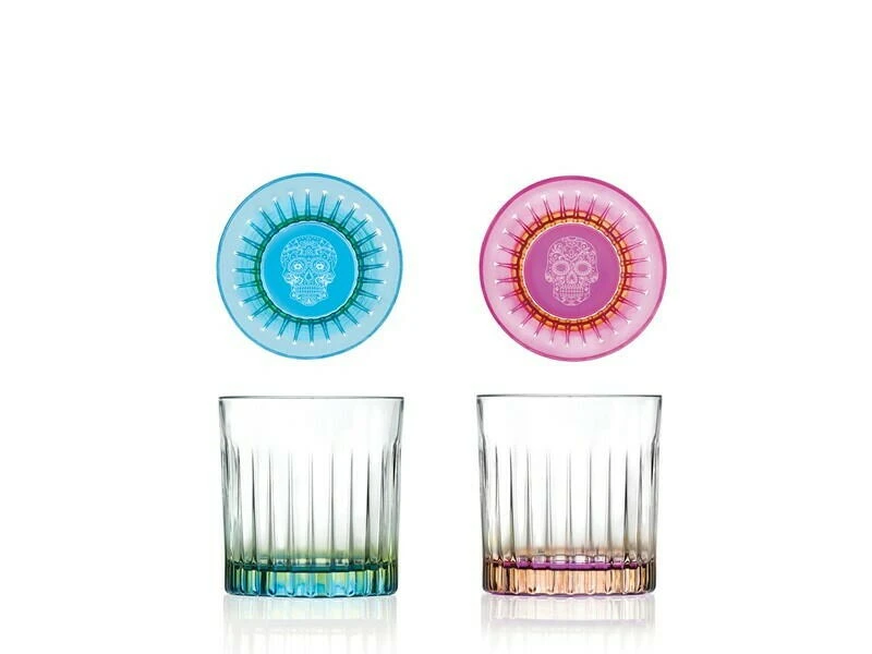 RCR Pedro & Rosa Tumbler 36 cl (6 stk) GLAS0662 by RCR Glas color Svart