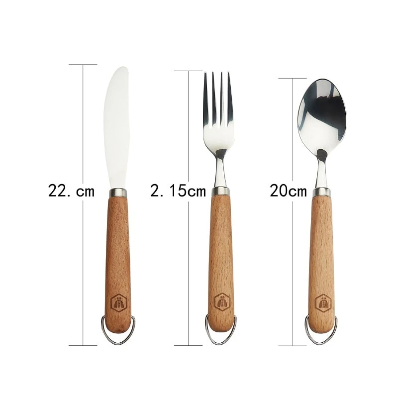 Laguiole Piknik Bestikksett 3 stk 40268476 by Laguiole color Svart