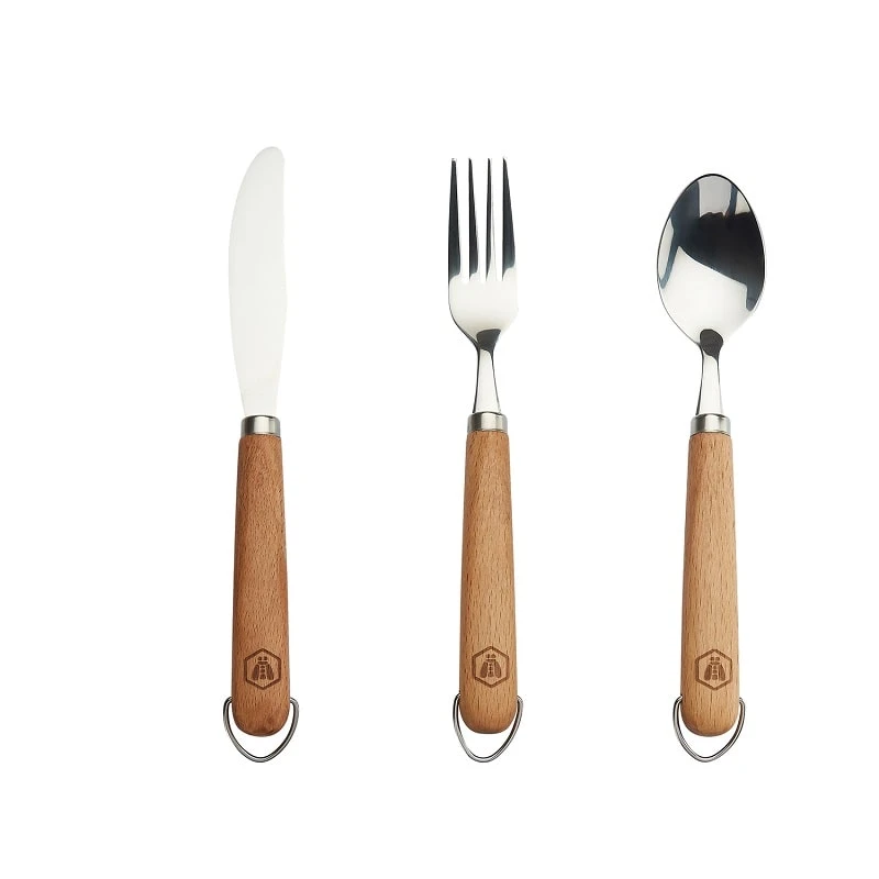 Laguiole Piknik Bestikksett 3 stk 40268476 by Laguiole color Svart