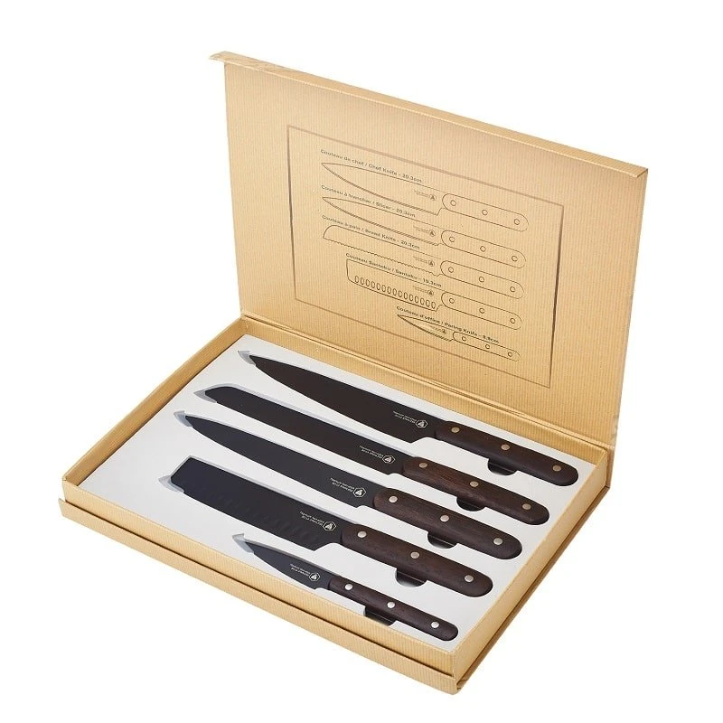 Laguiole Kjøkkenkniver 5 stk 40268478 by Laguiole color Svart