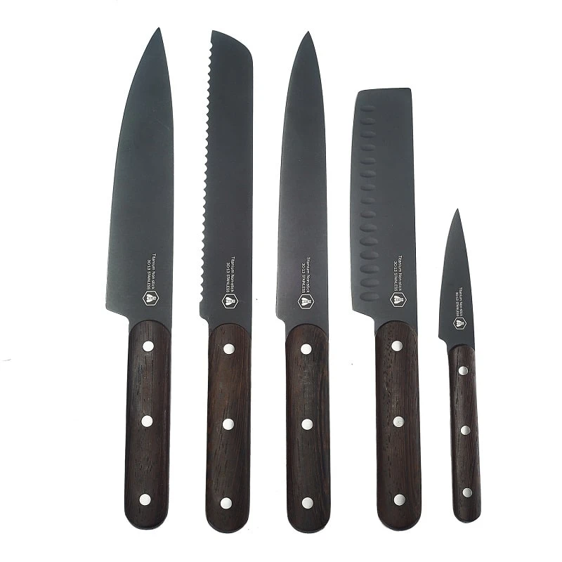 Laguiole Kjøkkenkniver 5 stk 40268478 by Laguiole color Svart