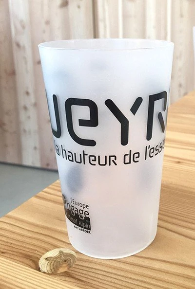 Festivalkrus 20 cl gjenbrukbare ECO200 by Rbdrinks color Svart