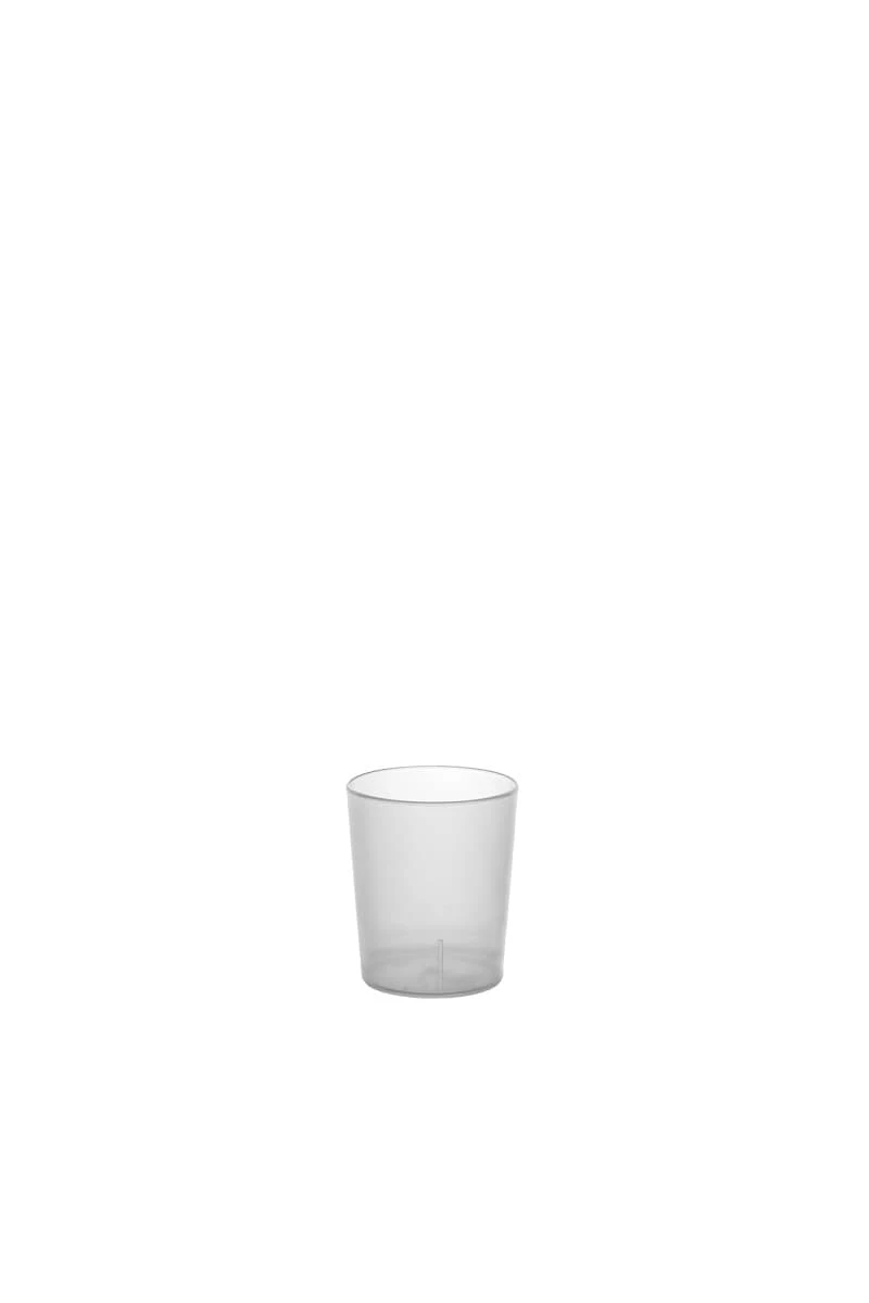 Festivalshotglass 4 cl gjenbrukbare ECO40 by Rbdrinks color Helder