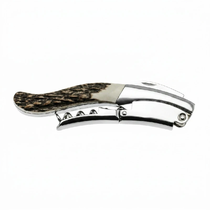 GHEMME Grand Crue Sommelier Korketrekker 14,3cm Eksklusiv Treeske LEWF1FX by Legnoart color Svart