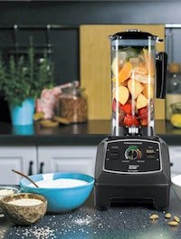 RAW Blender X 2.5 Turbo Svart 2.5HP 2.2L RAWX2.5TURBO.B by Raw Blende color Svart