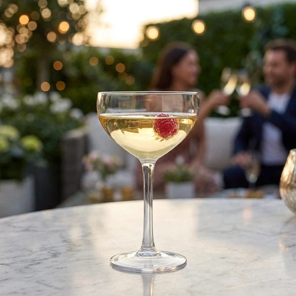 Bellini Coupe Champagneglass - EcoZen, 23 cl 300123 by GLASS4EVER color Helder