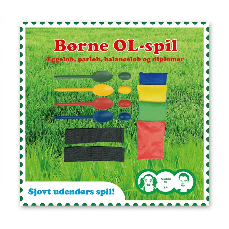 OL-spill til 4 personer eggebalanse & parløp 8002511  color Svart