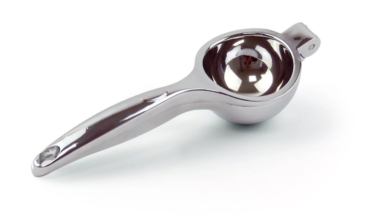 Meksikansk albue sitruspresse i rustfritt stål 3650 by Beaumont color Silver