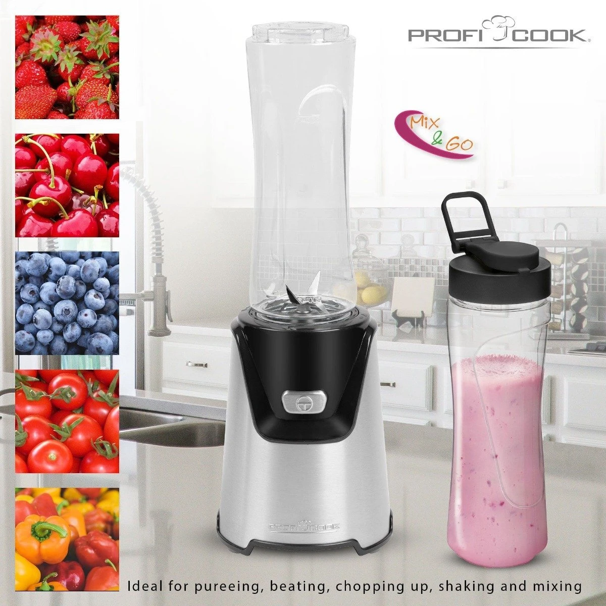 Profi Cook Smoothie Maker To Go 21-501153 by Profi Cook color Svart