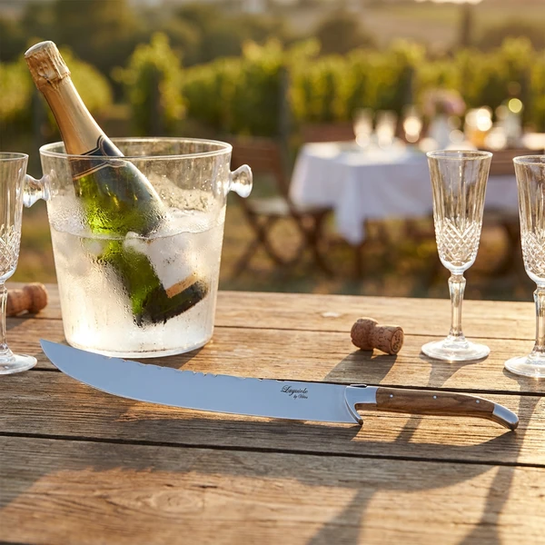 Laguiole Champagnesabel - LG 30-LGCPO001 by Laguiole By Hâws color Silver