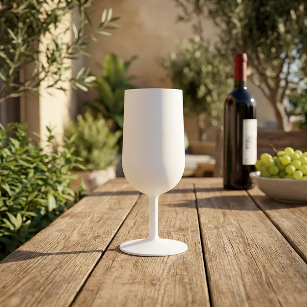 Gjenbrukbare Greencups vinglass 18 cl ECOVIN by Rbdrinks color Svart