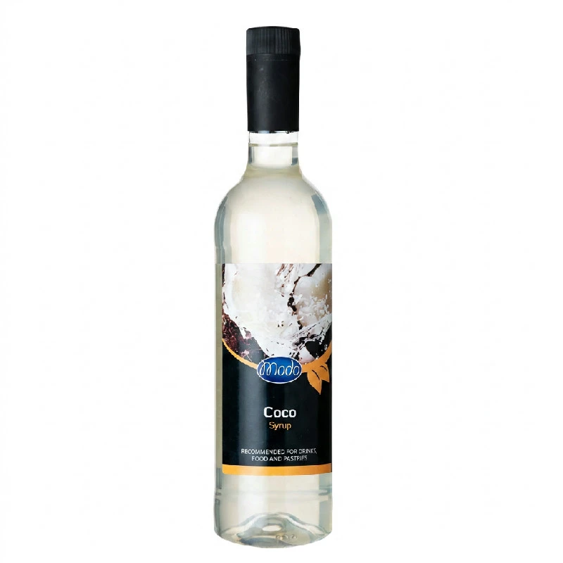 Modo Kokos Sirup, PET FL 75 M22 by MODO color Svart