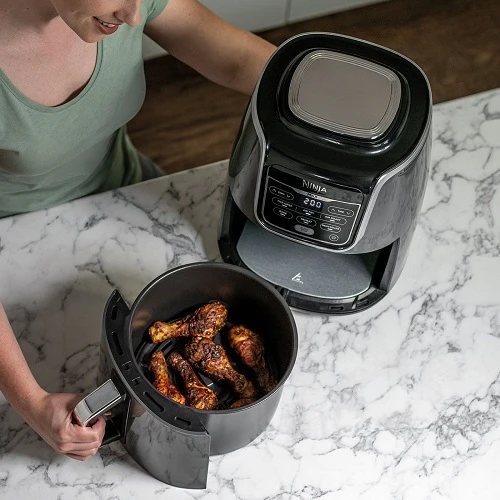 Ninja Air Fryer Max, 1750 Watt, 5,2 Liter 100-AF160EU by Ninja color Svart/silver