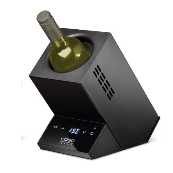 Caso WineCase One Svart Vinkjøler 1 FL Ø9cm CS614 by CASO color Svart