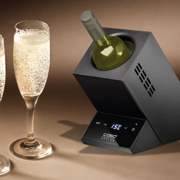 Caso WineCase One Svart Vinkjøler 1 FL Ø9cm CS614 by CASO color Svart