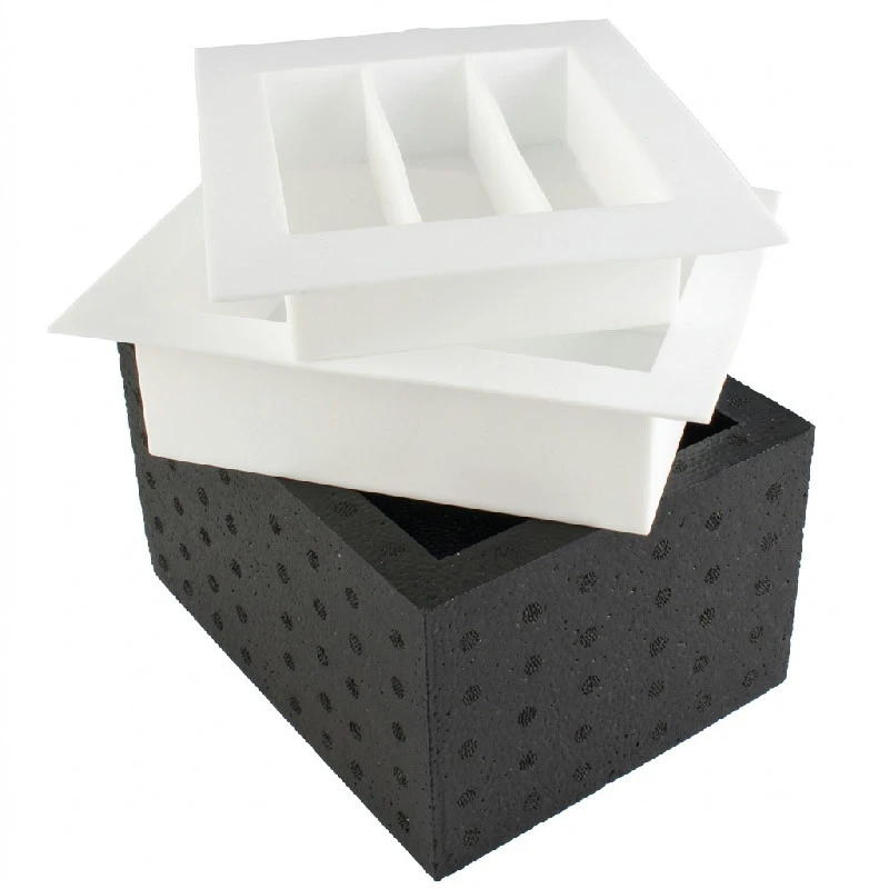 Isbitbrett for klare isbiter - 13,5x3,5x3,5cm 8589BS by PRIME BAR color Svart