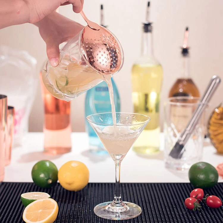 Cocktailshakersett med 11 deler - Kobber CG-TJ16 by Barlife color Koppar