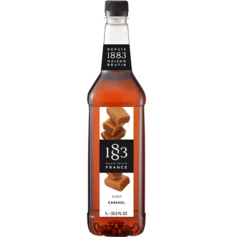 1883 Karamell Sirup PET 17-4302 by 1883 color Svart