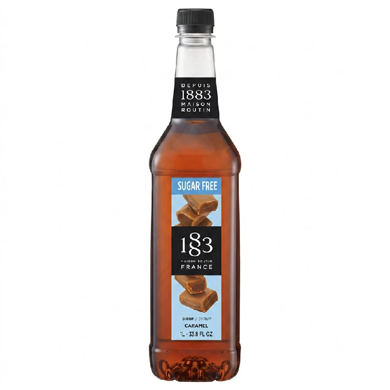 1883 Sukkerfri Karamell Sirup PET 17-4306 by 1883 color Svart