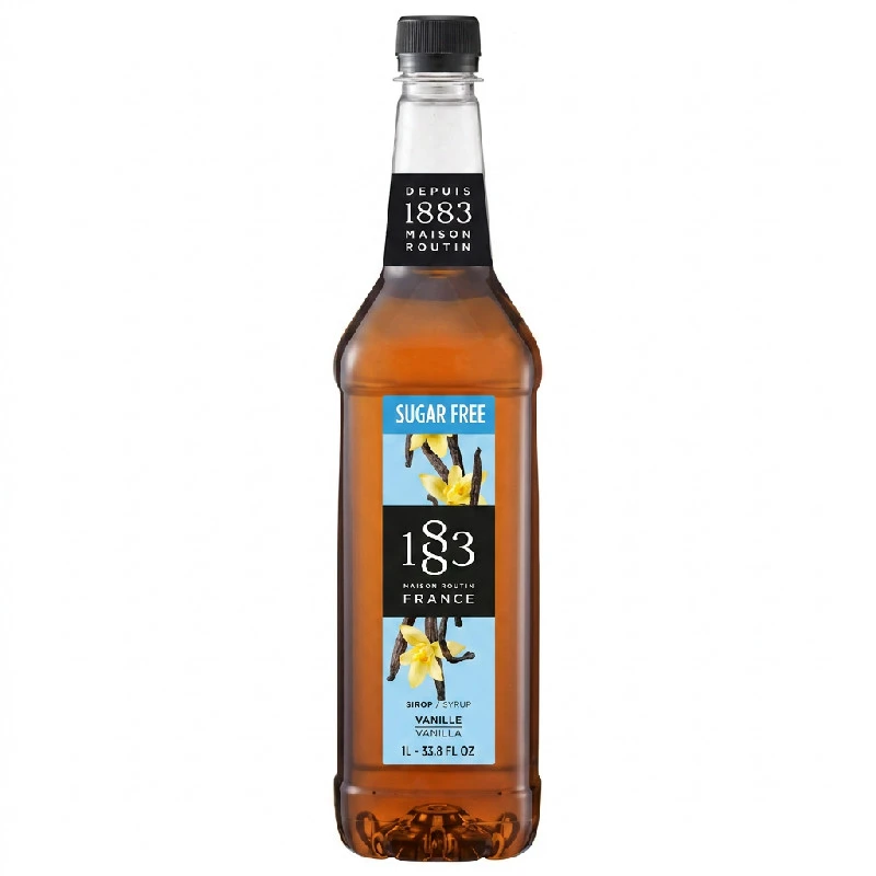1883 Sukkerfri Vaniljesirup PET 17-4305 by 1883 color Svart