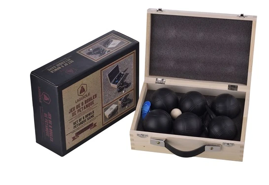 Laguiole Petanquesett Sort 40268155 by Laguiole color Svart