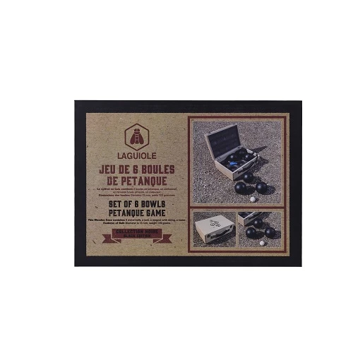 Laguiole Petanquesett Sort 40268155 by Laguiole color Svart