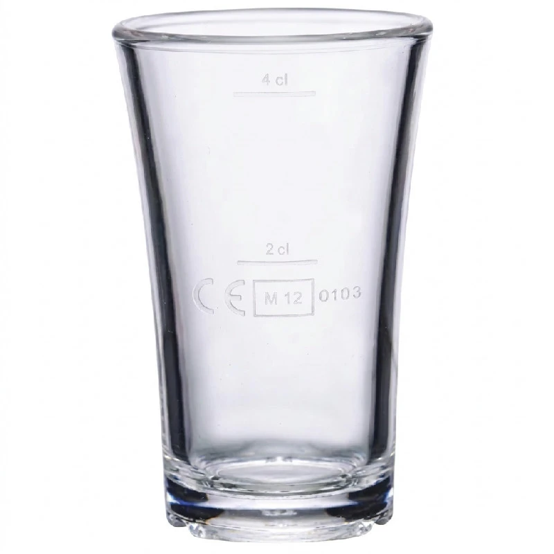 Glass4ever Shotglass Polykarbonat 4 cl 100206 by GLASS4EVER color Vit