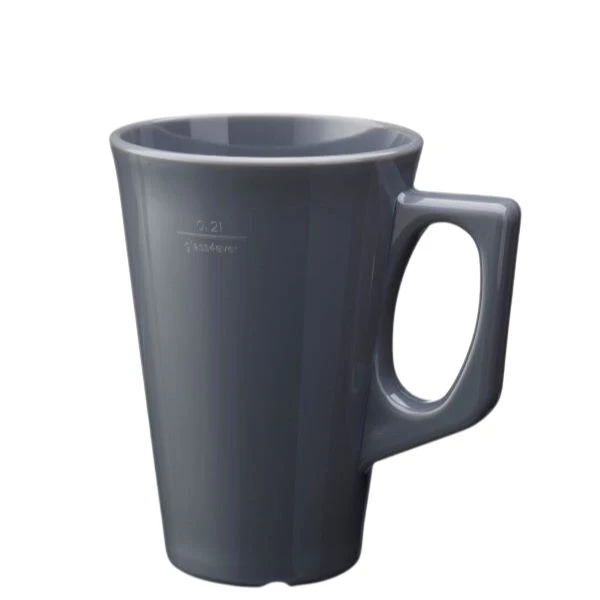 Kaffekrus 25 cl mørkegrått - Polykarbonat 400100-DG by GLASS4EVER color Mörkgrå