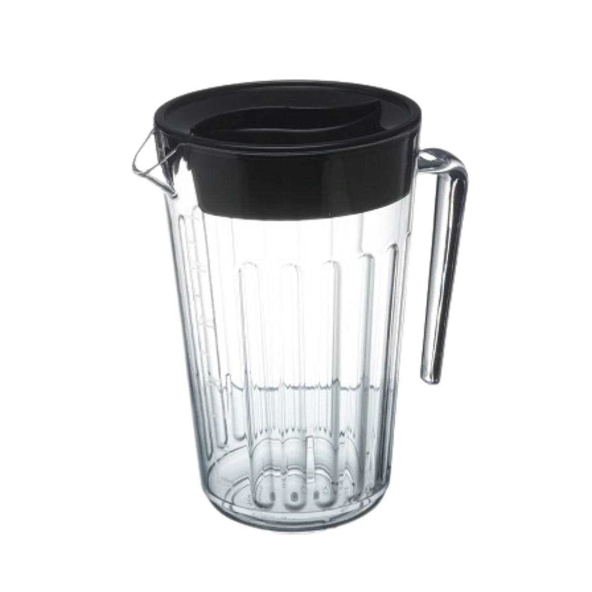 Kanne 1 L med lokk 500105-Tritan by GLASS4EVER color Svart