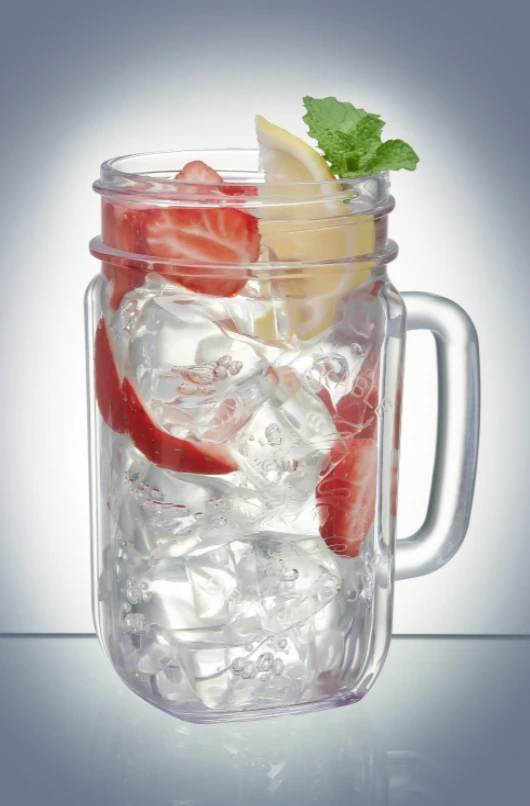 Drinking Jar drikkeglass 41 cl i klar polykarbonat 200921-SAN by GLASS4EVER color Helder