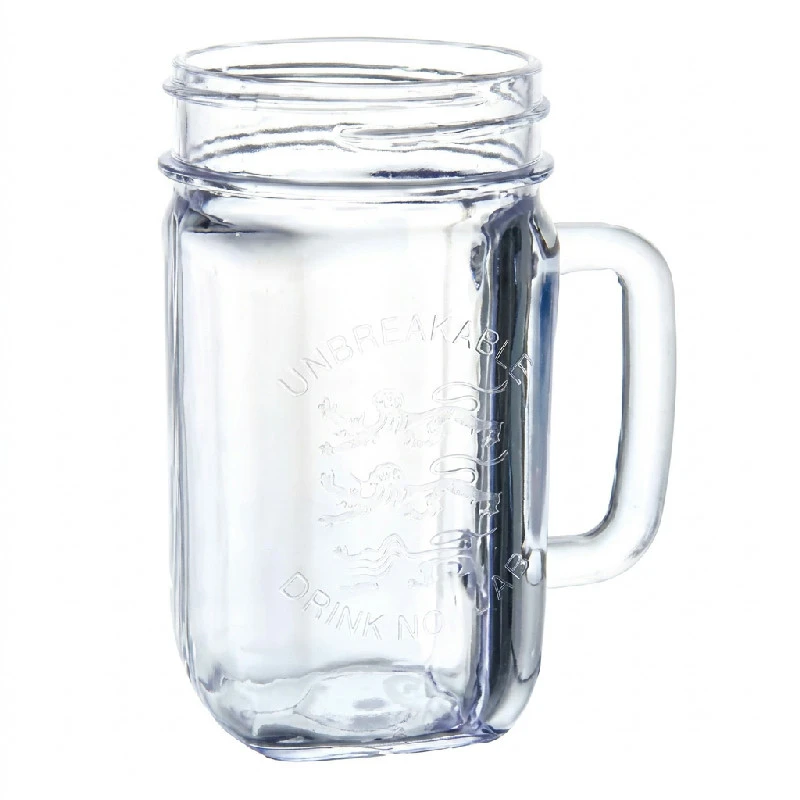 Drinking Jar drikkeglass 41 cl i klar polykarbonat 200921-SAN by GLASS4EVER color Helder