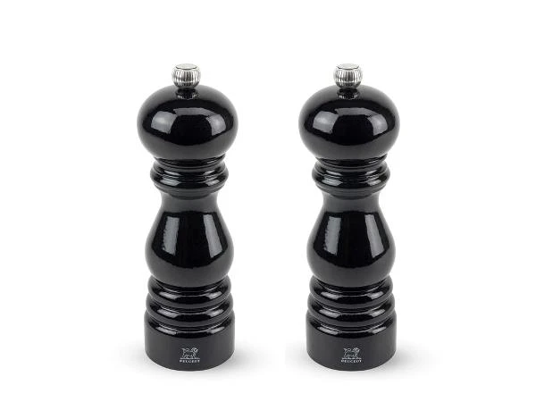 Peugeot Salt- og pepperkvern Paris 18 cm sett Svart lakk Bøk 15924-sæt by Peugeot color Svart