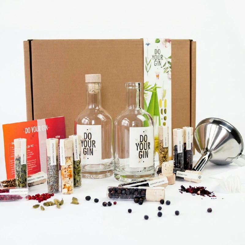 Lag din egen gin gaveeske – Lag din egen gin Doyourown2 by Rbdrinks color Svart