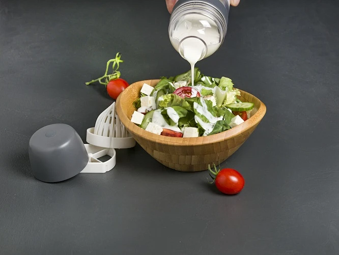 Lurch Dressingshaker Grå/transparent LU10023 by LURch color Silver