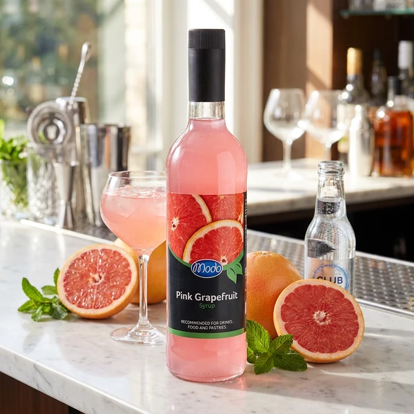 Modo Pink Grapefrukt, PET FL 75 M52 by MODO color Svart