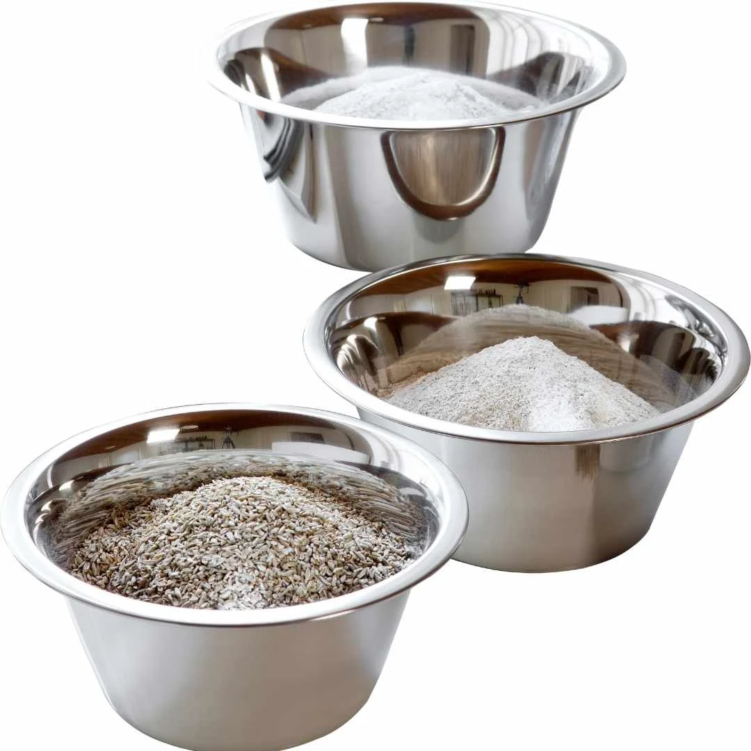 Bollesett med 3 boller i rustfritt stål ST72017 by Steel-Function color Svart