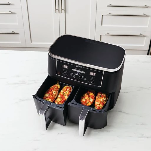 Ninja Air Fryer Dual Zone, 9,5 liter 100-AF400EU by Ninja color Svart