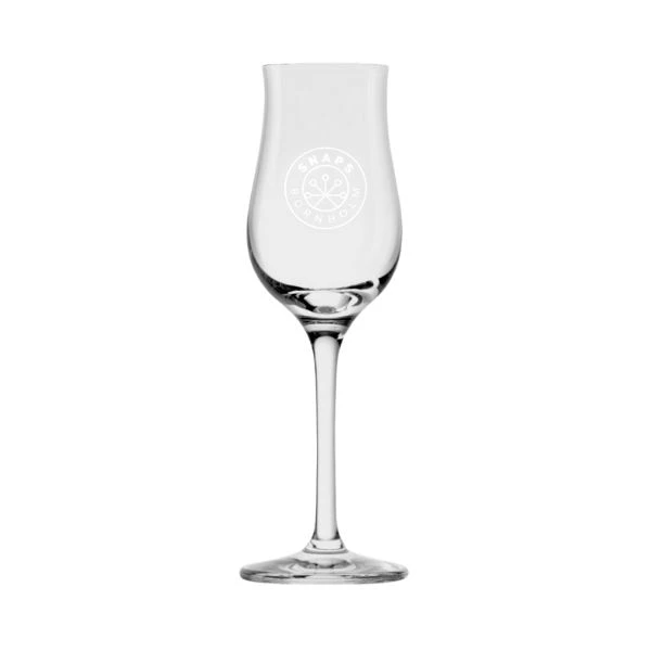 Snaps Bornholm snapse- og akevittglass 6 stk. gaveeske 590001 by SNAPSBORNH color Svart