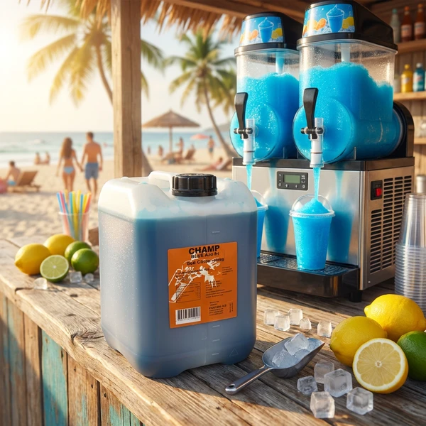 Champ SlushIce Blue Søt Sitrus 10L 38548 by CHAMP color Svart