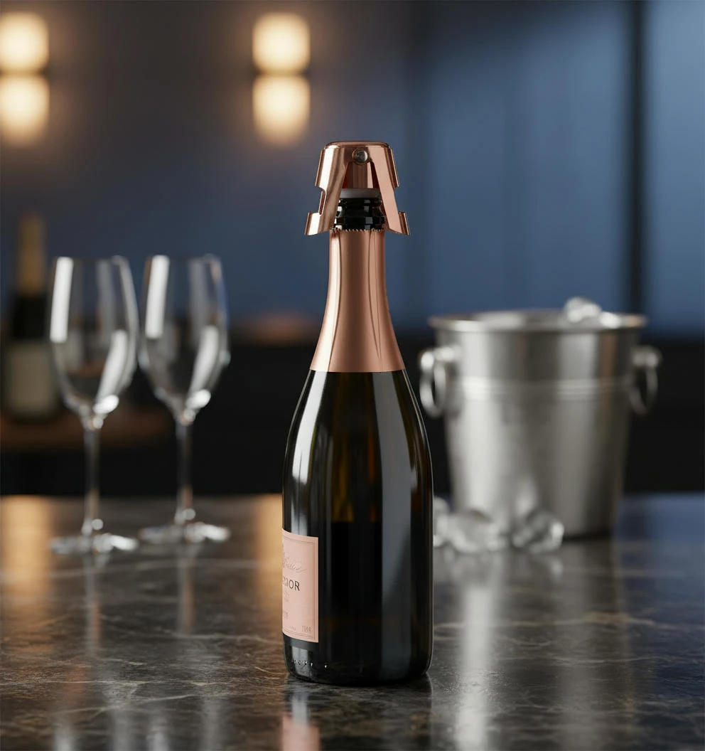 Champagnestopper Kobber BTBL3979 by Beaumont color Koppar