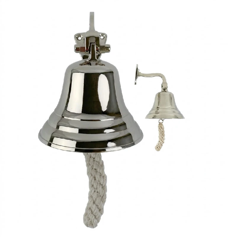 Nikkelklokke 10cm BTBL3840NI by Beaumont color Svart