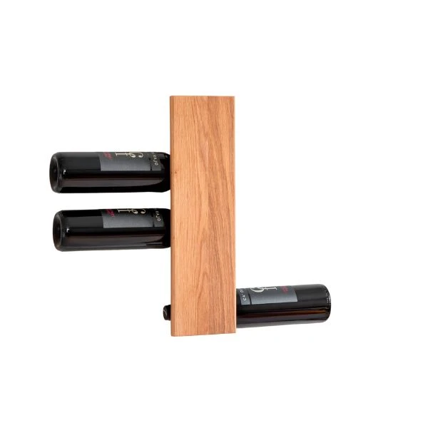 Vinreol i eik til 8 flasker ST10007 by Steel-Function color Svart